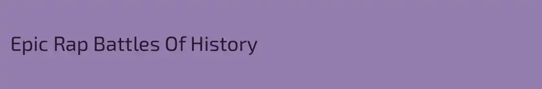 Epic Rap Battles Of History